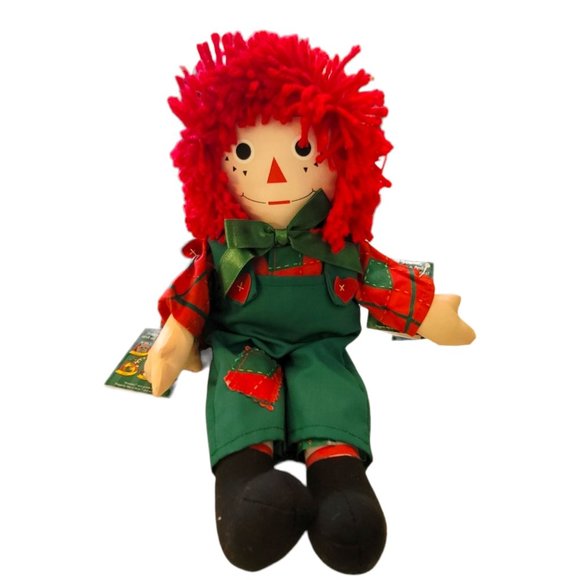 Ragedy Andy Doll Snowden and Friends 1998 Christmas Outfit 12" NWT DH598 - Picture 1 of 7